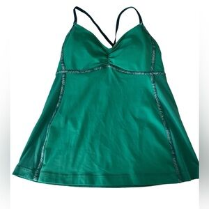 Lululemon‎ ruched bust tank top Bali Breeze - Size 8